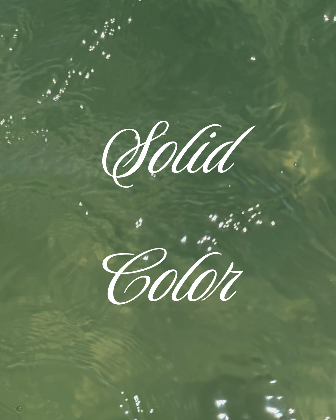 Solid Color Custom Nail Set