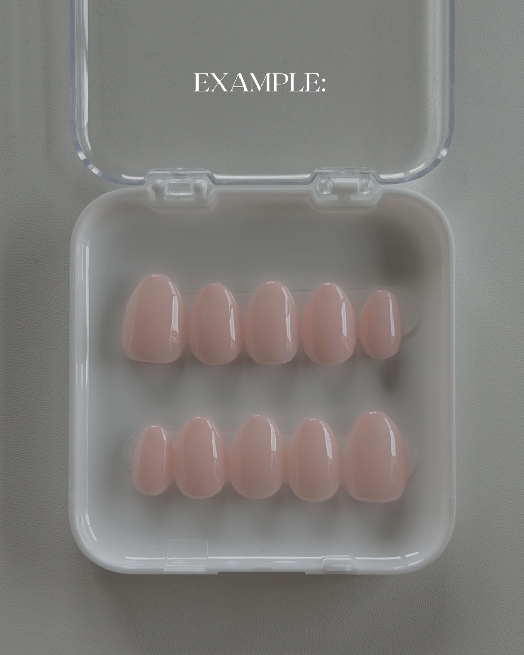 Solid Color Custom Nail Set