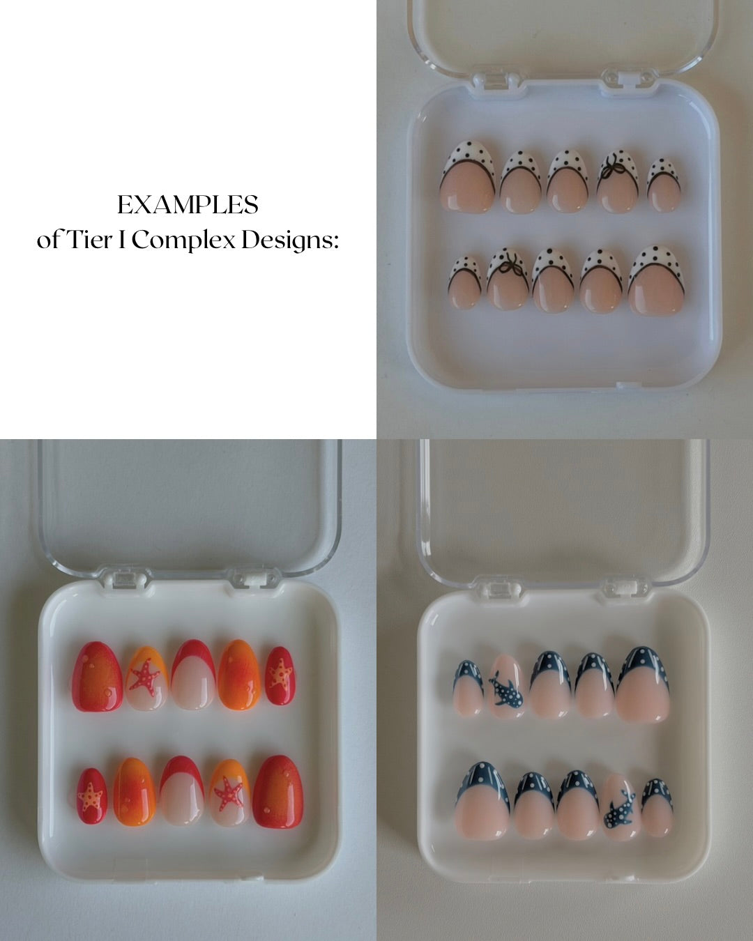 Complex Design Tier I Custom Nail Set