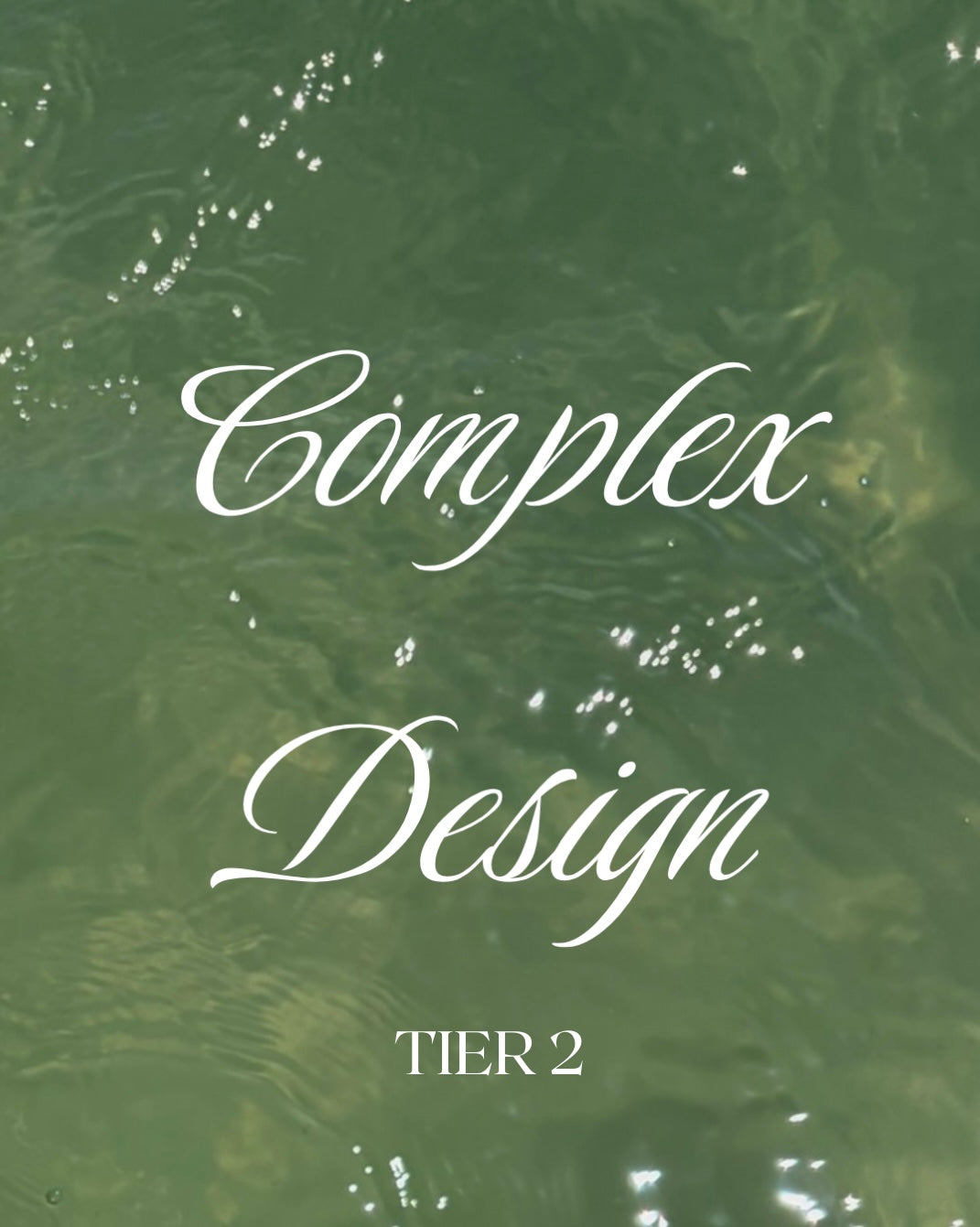 Complex Design Tier II Custom Nail Set